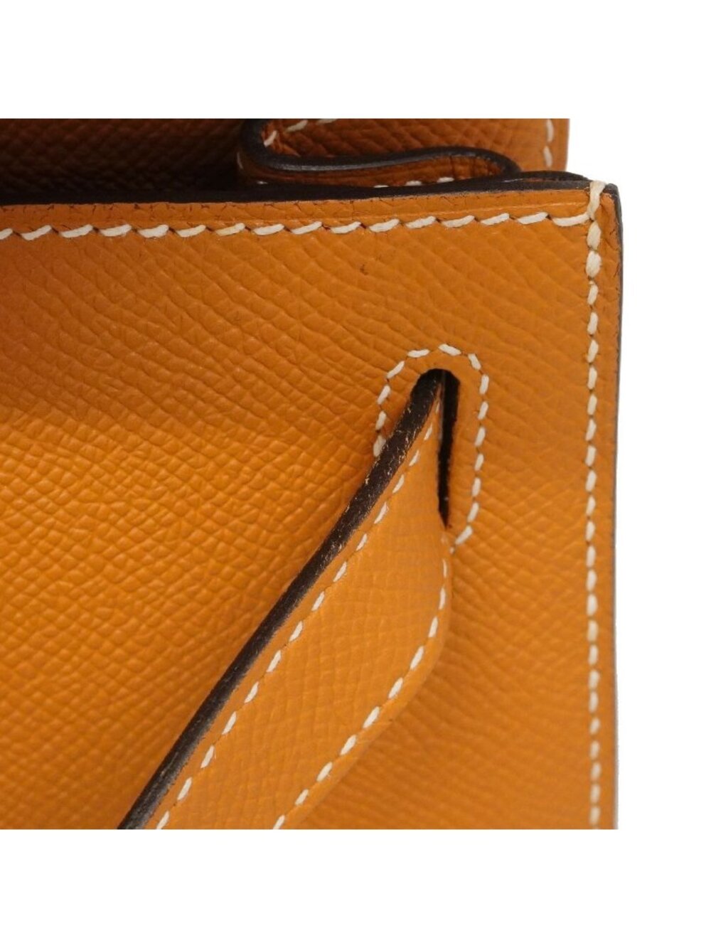 Hermes Handbag Kelly 28 Veau Epsom Gold 2-Way - Picture 9 of 10